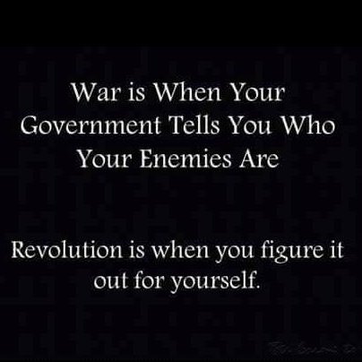 notatooter's profile picture. We can no longer afford to let ourselves be divided along partisan lines or into single issue "identity" groups. Unity is in the best interests of the people.
