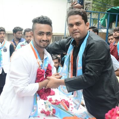 Gujrat  University students  leader 

president  GLS University (NSUI)