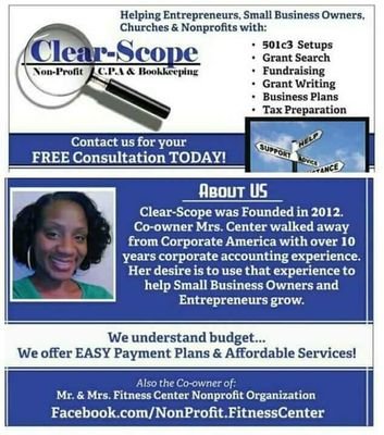 Our mission is to help you establish your nonprofit, find funding and much more for a very small fee. We are created and ran according to the IRS section 501c3