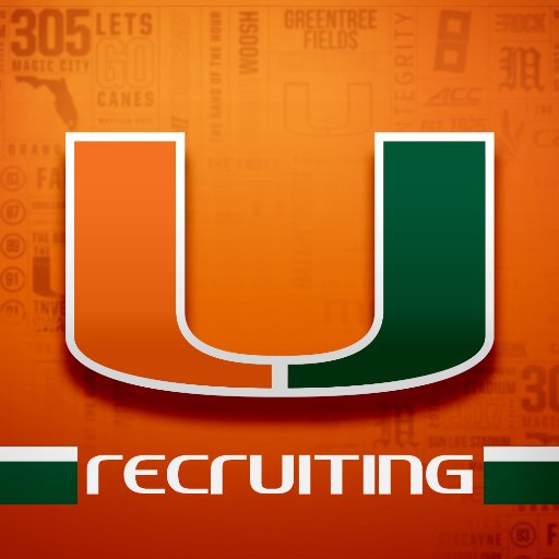 Official Twitter for University of Miami Football Recruiting