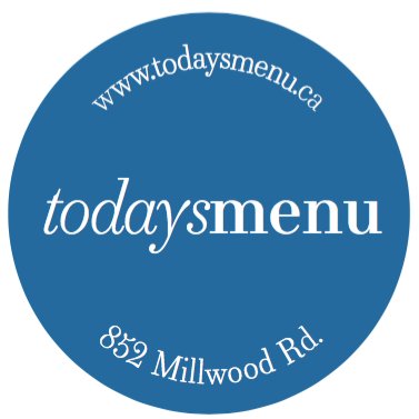 todaysmenu's profile picture. Today's Menu is a leading provider of quality prepared meals in Toronto. Shop online for delivery or visit our retail store at 852 Millwood Rd (North Toronto)