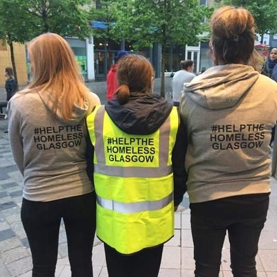 We are a non profit group who go out regularly and distribute food, sleeping bags and other essentials to homeless people in Glasgow City Centre. Come join us!