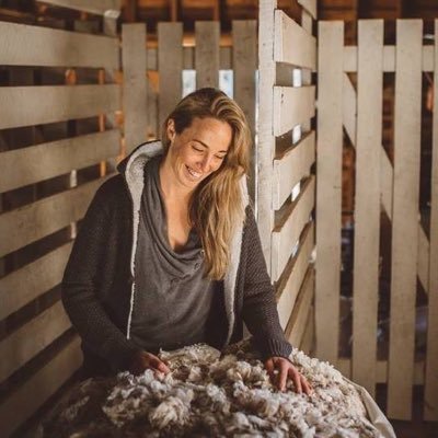 That girl who photographs sheep 🐑. Sending herself broke with her love job in wool as a hardcore advocate for The Truth About Wool campaign🤘🏻