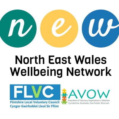 North East Wales Wellbeing Team, Flintshire & Wrexham. Working in FLVC and AVOW.