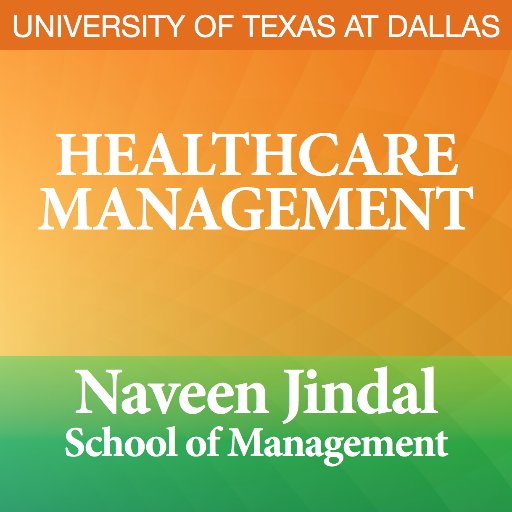 The official Twitter account of the UTD Center for Healthcare Leadership and Management program and the UTD Healthcare Management Association #utdhma