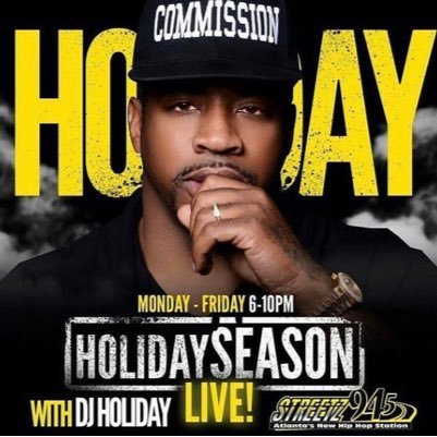 #HolidaySeasonLive! @DJHoliday on Streetz 94.5! For all inquires HolidaySeasonBlog@outlook.com