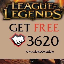 Get Free League of Legends Riot Points From Our Website Daily! 📍