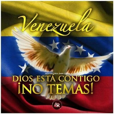 Amo a mi Venezuela y pronto la veré libre y próspera...