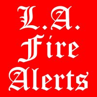 LA Fire Alerts(@LAFireAlerts) 's Twitter Profile Photo