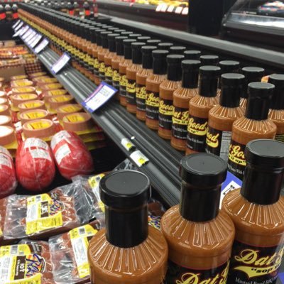 Mustard Based BBQ Sauce... All Natural, Tumeric, Low Sodium, lightly sweetened with local honey. No Corn Syrup, No MSG, Gluten Free!