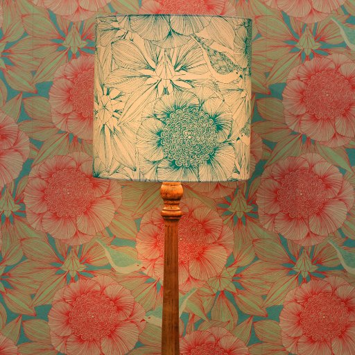 Swedish born London-based pattern designer ā inspired by nature and amazed by the way plants and flowers find a way to flourish in enormous urban settings.