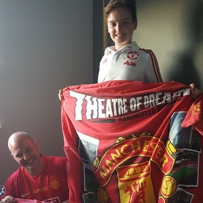 life long massive manchester united fan, darts, dad off megan and jason married with patricia. And a massive TATTOO fanatic