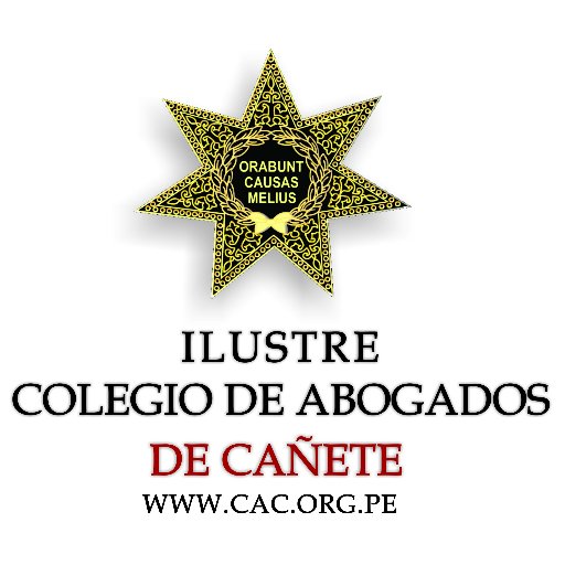 Cuenta Oficial del Ilustre Colegio de Abogados de Cañete