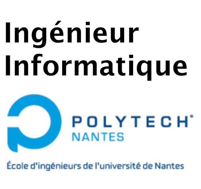 Formation ingénieur informatique, Polytech Nantes 
Ecole d'ingénieurs composante de Nantes université