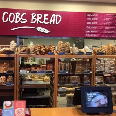 Baked Fresh from scratch Everyday! End of the day products are donated at good cause. @cobsbreaderinmills #cobsbreaderinmills