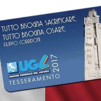 L'account ufficiale della Federazione Provinciale UGL Sicurezza Civile Avellino