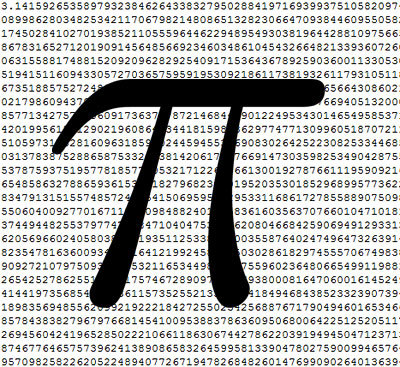 The Number Pi Lets Start With The First 10 3