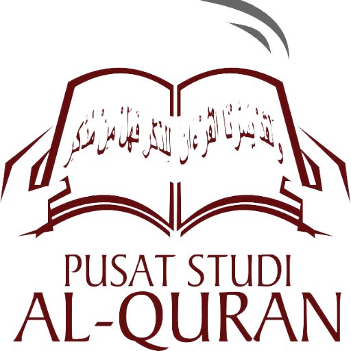 Akun twitter resmi Pusat Studi Al-Quran.