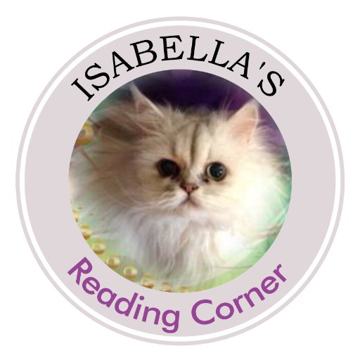 Literary kitty at Isabella's Reading Corner