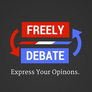 Freely Debate is a non-partisan account for lively debates and discussion regarding today's politics. We encourage all to Freely Debate. 🇺🇸