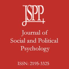 The Journal of Social and Political Psychology (JSPP) is a peer-reviewed open-access journal. For more information see https://t.co/7Xe4iFaBjj.