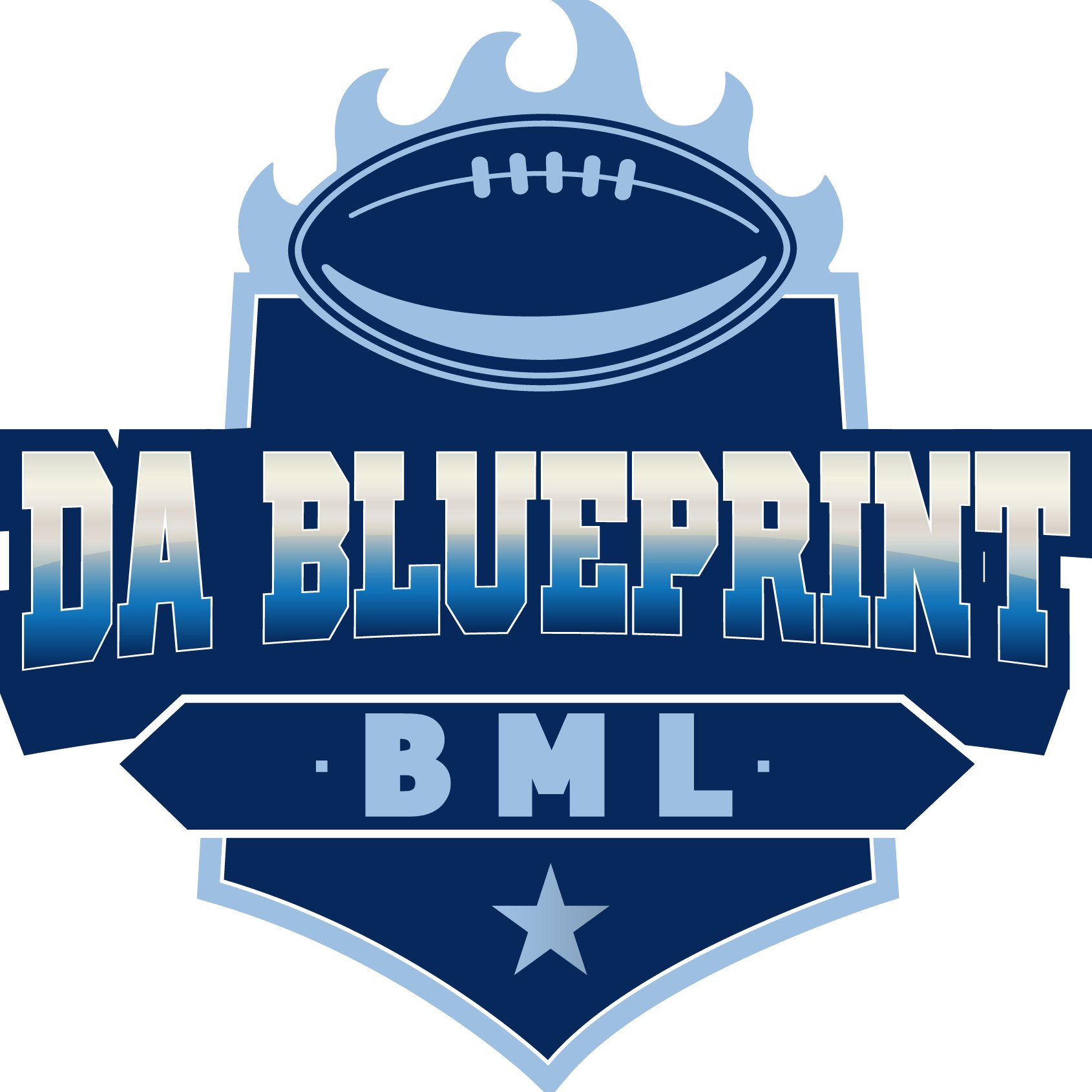 Da BluePrint is the development league for Da Dynasty Madden League (DML)