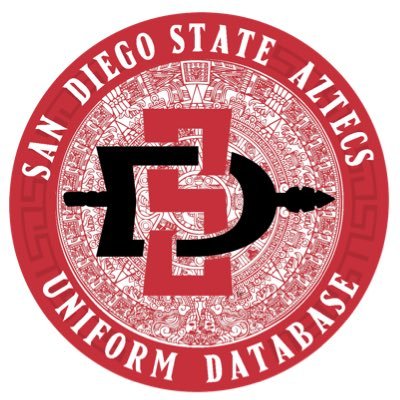 San Diego State Aztecs Uniform Database. Focusing on Football and Men's Basketball with some Baseball. Not affiliated with SDSU. #GoAztecs