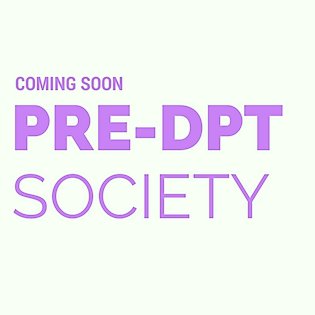 Virtual club for pre-DPT students. 🌎🌍🌏 Be a part of a pre-DPT club from anywhere in the world! PreDPTsociety@gmail.com