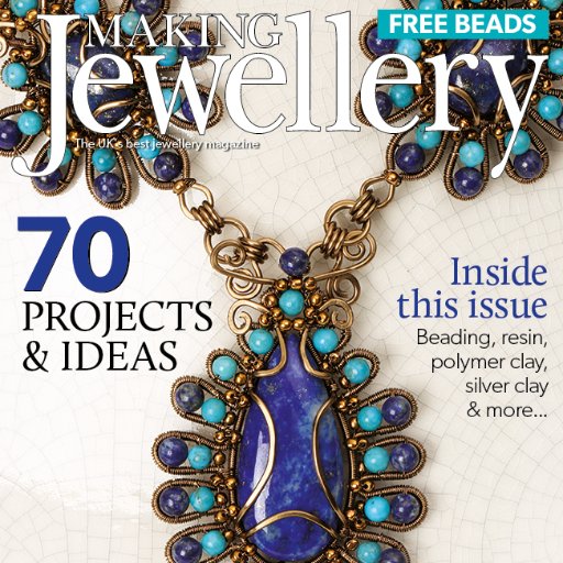 We're Britain's best jewellery making magazine! Focused on fashion, we aim to inspire you with projects, inform with techniques and more!