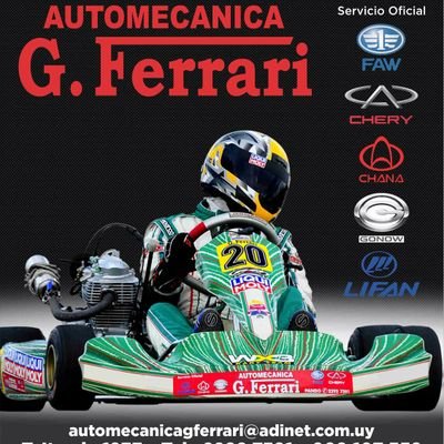 mecánico de automóviles 
piloto de karting 
copiloto de rally