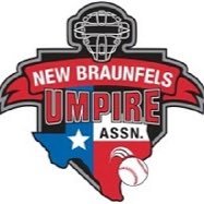 New Braunfels Umpire Association is to provide baseball umpires for baseball teams which have requested service from the chapter.