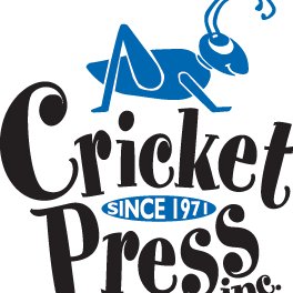 Cricket Press Inc is a print shop located in West Hartford CT. We print anything from news letters, business cards, envelopes to full size posters. 860-521-9279