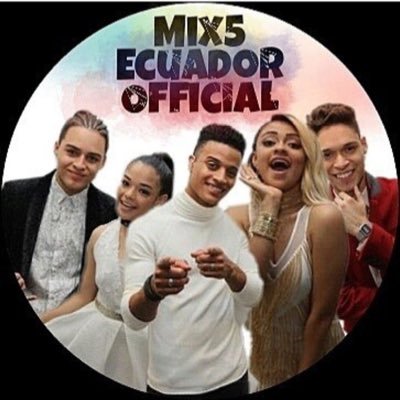 mix5ecuador's profile picture. instagram @mix5ecuadoroficial