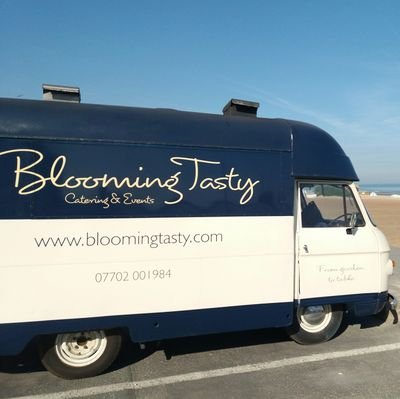 Book us for your events, weddings, birthdays, or any excuse for a party, catered from our beautiful vintage Commer seasonal local produce. Ian@bloomingtasty.com