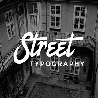 Typography that shapes a street, neighborhood, city, country... | pictures & account by @LiesbethBr