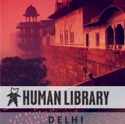 Real books; Real people. Human library-delhi chapter