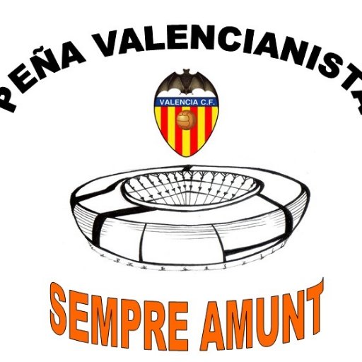 Peña valencianista a muerte siempre con el Valencia. Ven y participa con nosotros.