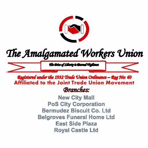 The Amalgamated Workers Union represents workers at the POS City Corp, Belgroves, Bermudez, East Side Plaza, New City Mall & Royal Castle.