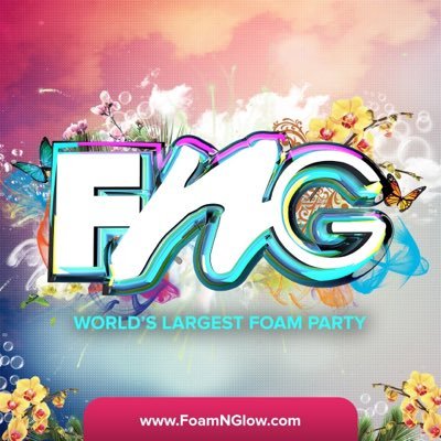 🫧WORLD'S LARGEST FOAM PARTY🫧 #FoamNGlow | Instagram @FoamNGlow |