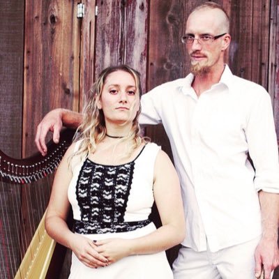 Alternative / Neofolk duet featuring harp, drums, piano, and male/female vocals. Instagram @theancientwildmusic