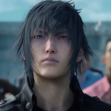 Prince of Lucis and a demon slayer. Always hanging out with Ignis Prompto and Gladiolus.