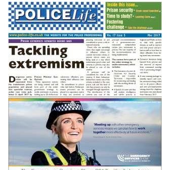 The UK's highest circulating monthly newspaper for UK police personnel.