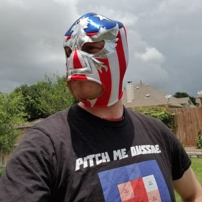 EL MATTADOR DEFENDER OF THE ITL DREAM!! For every REDneck, WHITE collar, and BLUE collar man. It's a bird, it's a plane, it's just a guy in a mask. #ITLARMY