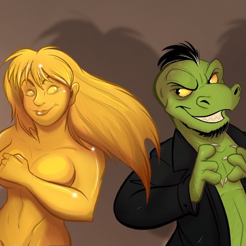 The shiny half of 'Komos & Goldie', comicbook super-duo! Follow their adventures on Tumblr: