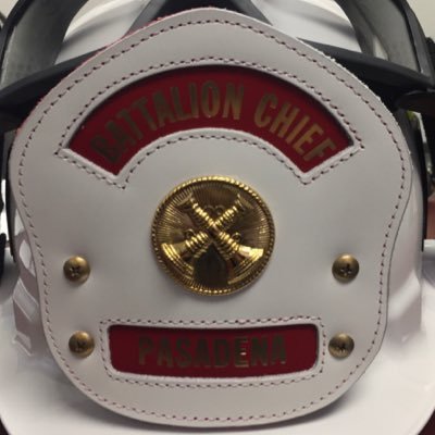 WendellEatonDFM's profile picture. Battalion Chief Pasadena Fire Department