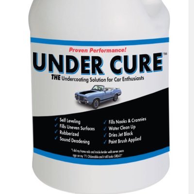 THE undercoating solution. Wheel well,nooks crannies, NOVOCs, paint brush applied, rubberized, jet black finish. FREE ship. 1 & 5gallon. Family owned since 1945