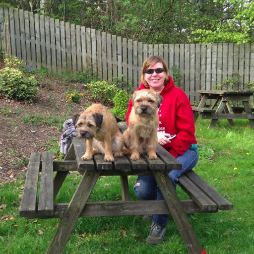 Wife, step-mother, owned by two Border Terriers, business owner, allotment enthusiast