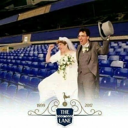 Met my husband Dennis on the Football Terraces both Spurs Fans had Wedding Reception in the Bill Nicholson Suite @ White Hart Lane have Rheumatoid Arthritis