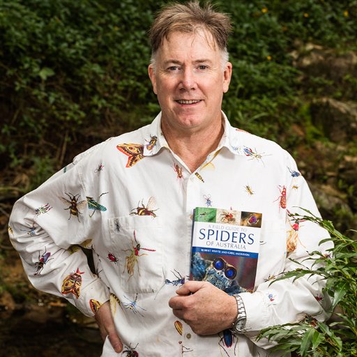 Author: A Field Guide to Spiders of Australia CSIRO Publishing 2017, The Creek in Our Back Yard 2013, Spider Expert, Research Scientist (hon.) Queensland Museum