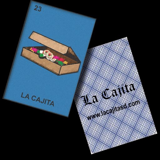Our unique logo is inspired by La Loteria. And as many of us know there's nothing better than getting the chance to announce your triumph in a game of lotería.